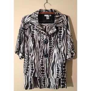 Jacket and Skirt Suit Set